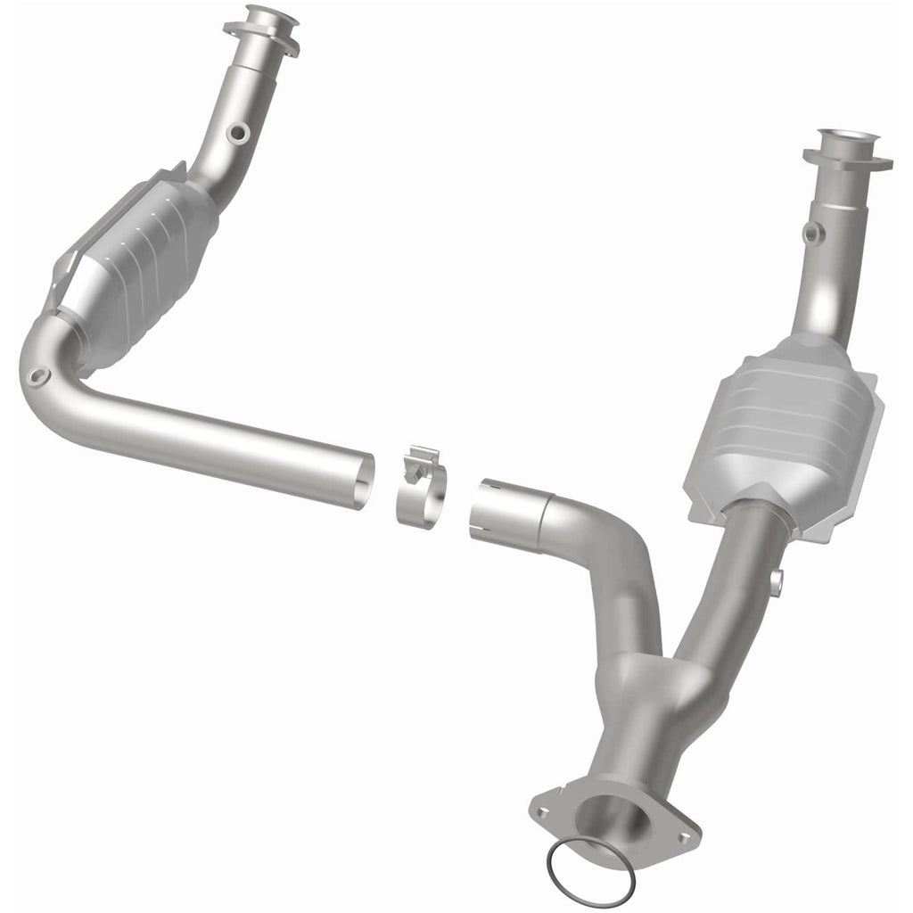 MagnaFlow Conv DF 07-09 Chevrolet/GMC Silverado/Sierra 2500 HD 6.0L Y-Pipe Assembly excludes Classic (49644)