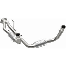Load image into Gallery viewer, MagnaFlow Conv DF 05-06 Jeep Grand Cherokee 3.7L Y-Pipe Assembly (49687)