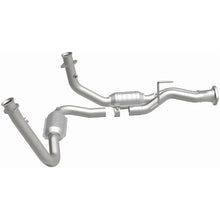 Load image into Gallery viewer, MagnaFlow Conv DF 05-06 Jeep Grand Cherokee 3.7L Y-Pipe Assembly (49687)