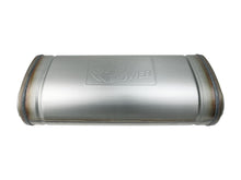 Load image into Gallery viewer, aFe Power MACH Force-Xp Muffler 2-1/2 IN Dual Inlet/Dual Outlet 5 IN H x 8 IN W x 18 IN L - Oval Body (49M00052)