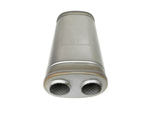 Load image into Gallery viewer, aFe Power MACH Force-Xp Muffler 2-1/2 IN Dual Inlet/Dual Outlet 5 IN H x 8 IN W x 18 IN L - Oval Body (49M00052)