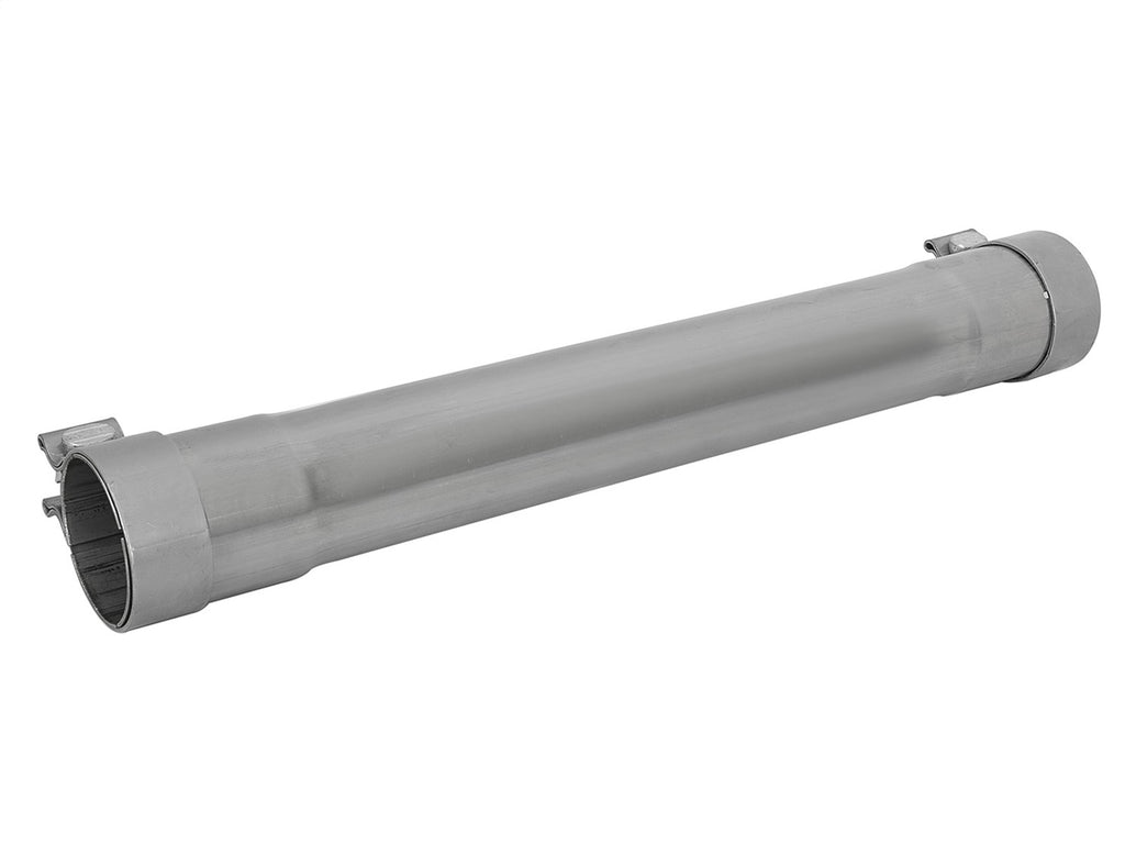 aFe Power MACH Force-Xp Resonator Delete Pipe 3 IN Inlet/Outlet x 3 IN Dia. x 19 IN Overall L w/ Clamps (49M10010)