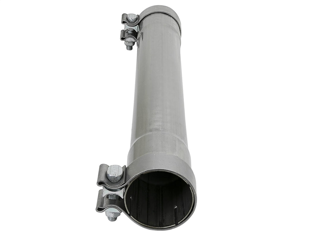 aFe Power MACH Force-Xp Resonator Delete Pipe 3 IN Inlet/Outlet x 3 IN Dia. x 19 IN Overall L w/ Clamps (49M10010)