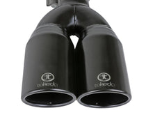 Load image into Gallery viewer, Takeda 304 Stainless Steel Clamp-on Exhaust Tip Black 2-1/2ininlet x 3-1/2in Outlet X 12in L (49T25374-B121)