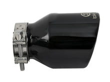 Load image into Gallery viewer, Takeda Universal Exhaust Tip 2-1/2 IN Inlet x 4 IN Outlet x 6 IN L- Black (49T25404-B061)