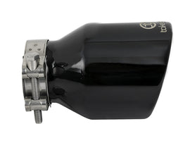 Takeda Universal Exhaust Tip 2-1/2 IN Inlet x 4 IN Outlet x 6 IN L- Black (49T25404-B061)