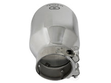 Load image into Gallery viewer, Takeda Universal Exhaust Tip 2-1/2 IN Inlet x 4 IN Outlet x 6 IN L- Polished (49T25404-P061)