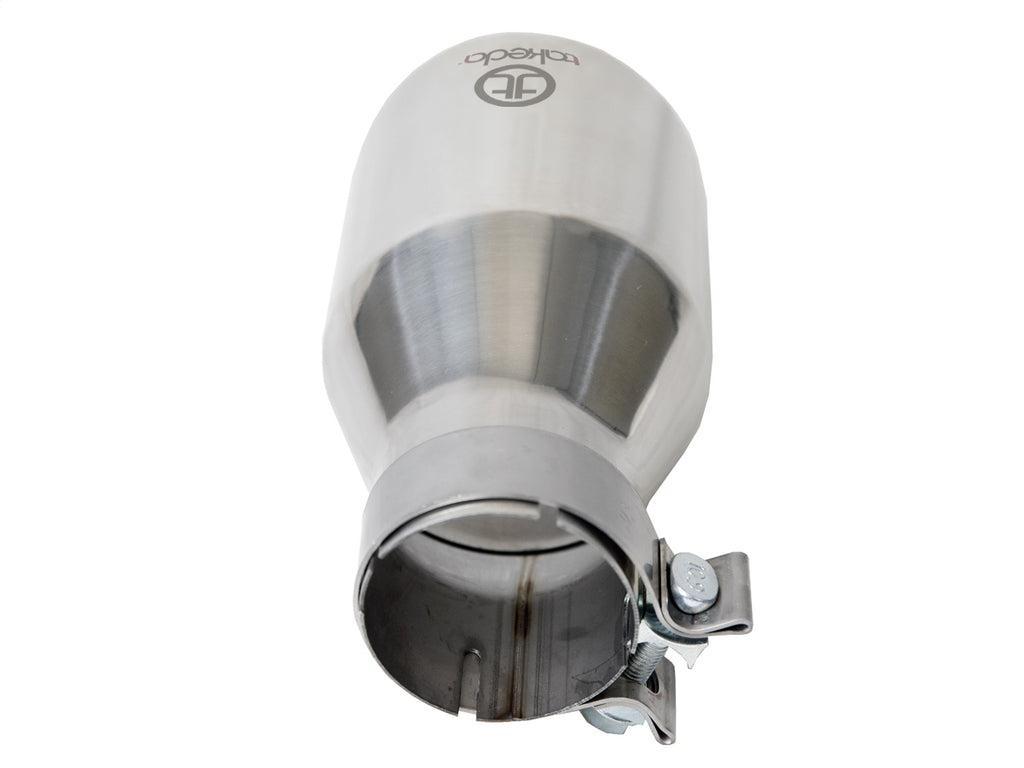 Takeda Universal Exhaust Tip 3 IN Inlet x 5 IN Outlet x 9 IN L- Polished (49T30504-P09)