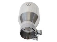 Load image into Gallery viewer, Takeda Universal Exhaust Tip 3 IN Inlet x 5 IN Outlet x 9 IN L- Polished (49T30504-P09)