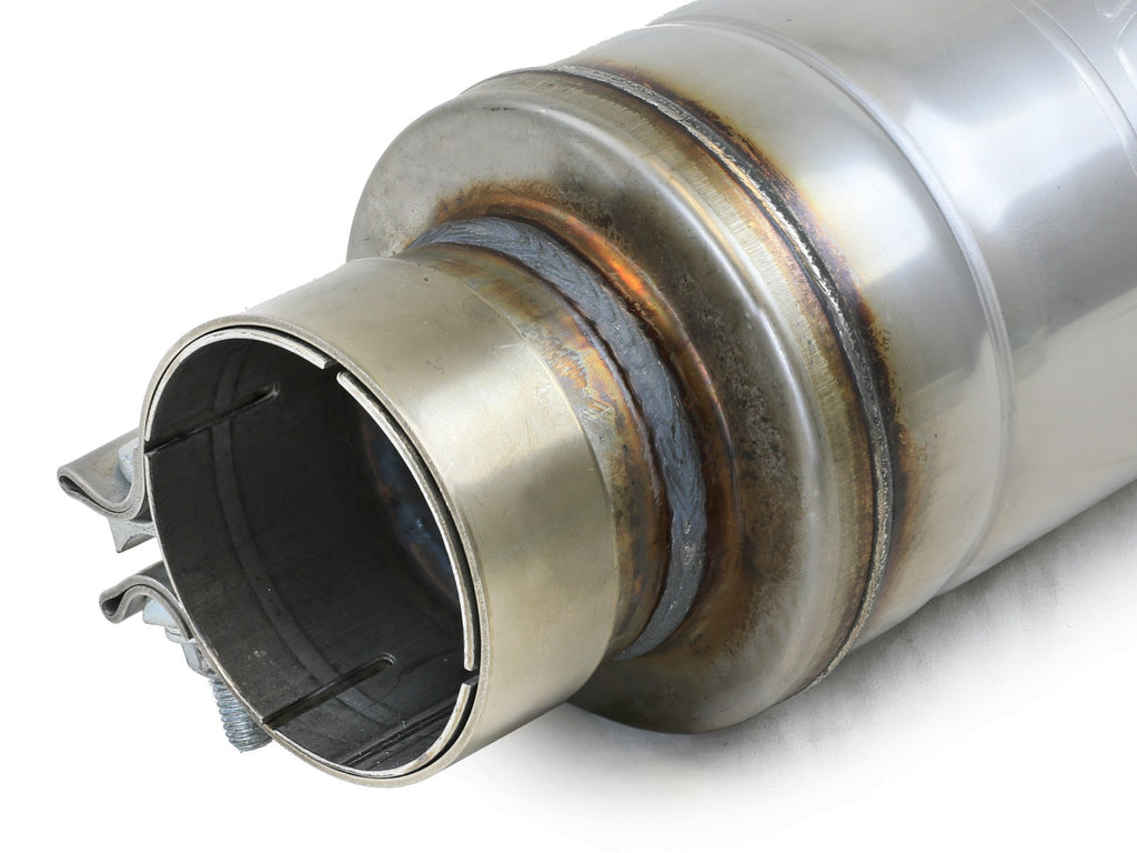 aFe Power MACH Force-Xp Muffler 3 IN ID Center/Center x 5 IN Dia. x 19 IN Overall Length - Round Body (49M30059)
