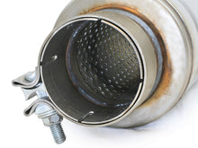 Load image into Gallery viewer, aFe Power MACH Force-Xp Muffler 3 IN ID Center/Center x 5 IN Dia. x 19 IN Overall Length - Round Body (49M30059)
