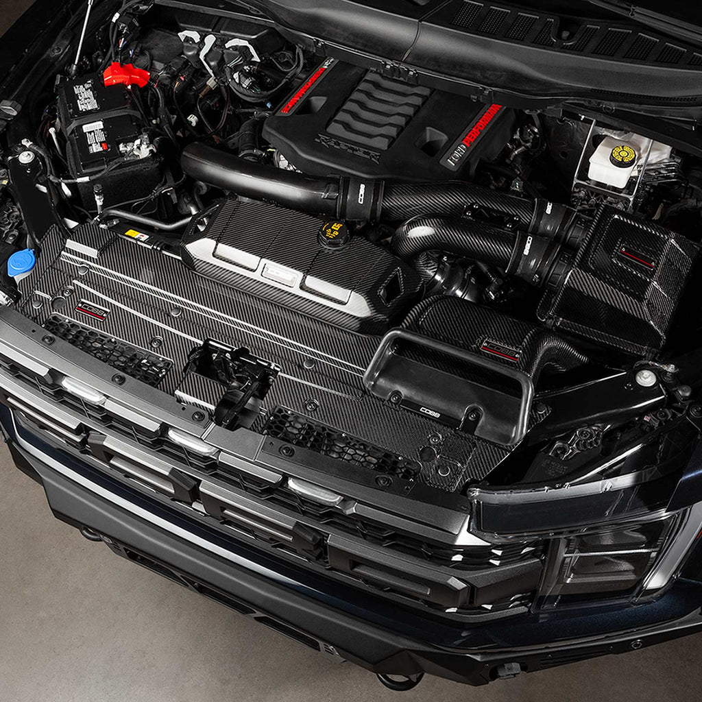 COBB Redline Carbon Fiber Radiator Shroud for F-150 EcoBoost Raptor / Tremor / Limited / 3.5L / 2.7L 2021-2023 (4F3660)
