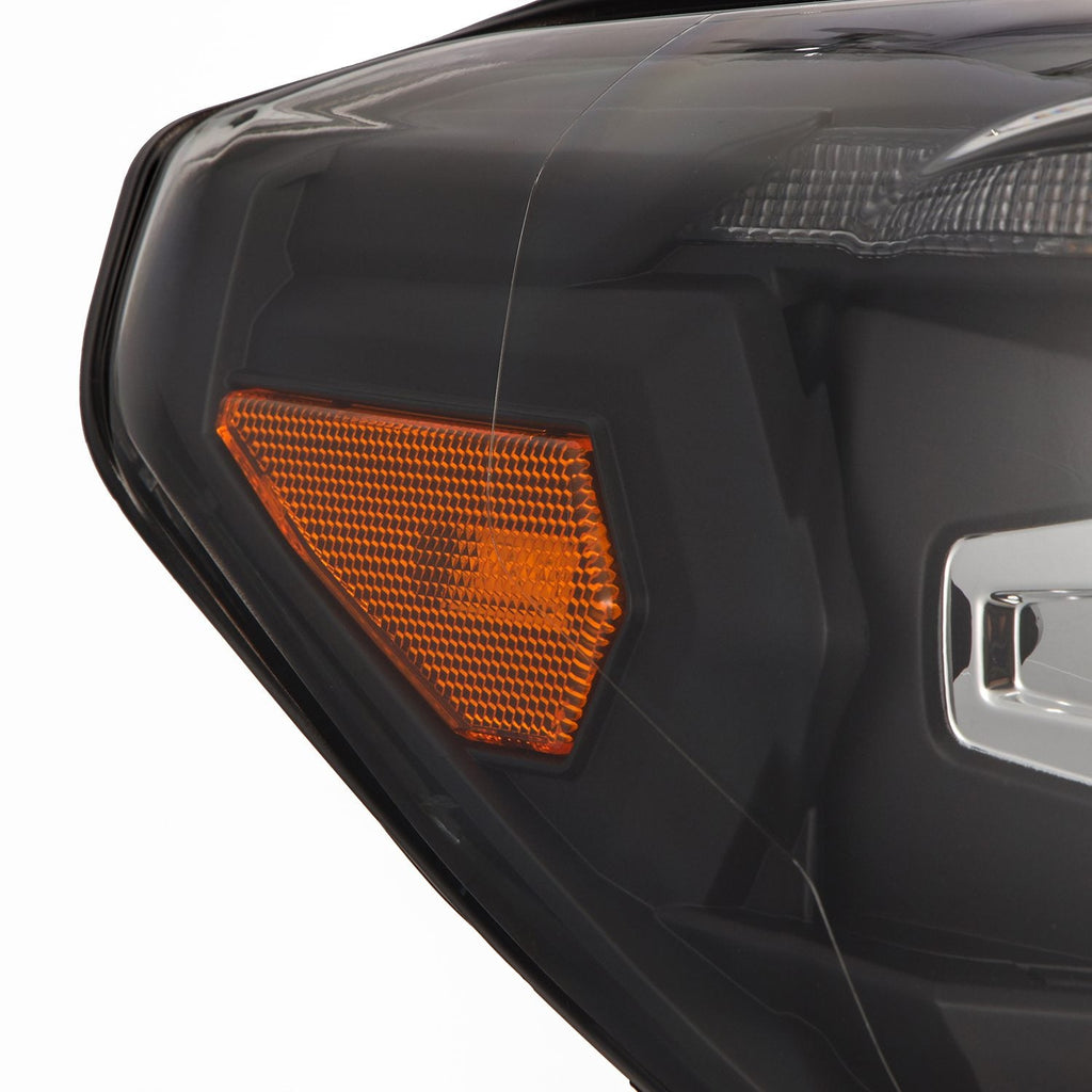 16-23 Toyota Tacoma MK II PRO-Series Halogen Projector Headlights Black