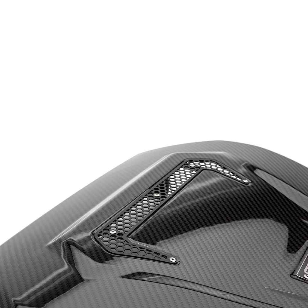 COBB Redline Carbon Fiber Engine Cover for Volkswagen (Mk7) Golf, (Mk7/Mk7.5/Mk8) GTI, Golf R, (A7) Jetta GLI and Audi (8V) A3/S3 (4V2600)