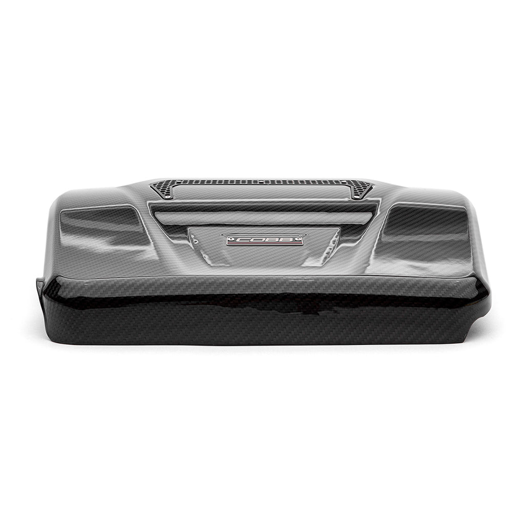 COBB Redline Carbon Fiber Engine Cover for Volkswagen (Mk7) Golf, (Mk7/Mk7.5/Mk8) GTI, Golf R, (A7) Jetta GLI and Audi (8V) A3/S3 (4V2600)