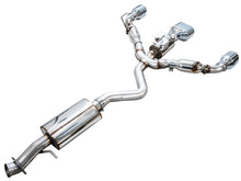 Load image into Gallery viewer, AWE Tuning 23-24 Toyota GR Corolla Touring Edition Catback Exhaust - Chrome Silver Tips (3015-52472)