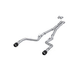 MBRP Exhaust 3in. Cat Back Dual Rear Dual Tips (S71183CF)