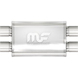 MagnaFlow Exhaust Products Straight-Through Performance Muffler; 2.25in. Dual/Dual;  4x14x9 Body - 11385