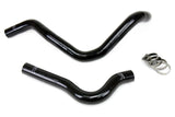 HPS Black Reinforced Silicone Radiator Hose Kit Coolant for Honda 92-00 Civic w/ B16 (57-1019-BLK)