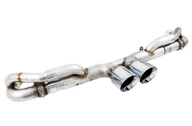 AWE Tuning AWE SwitchPathâ„¢ Exhaust for Porsche 991.1 / 991.2 GT3 / RS - Chrome Silver Tips - 3025-32016