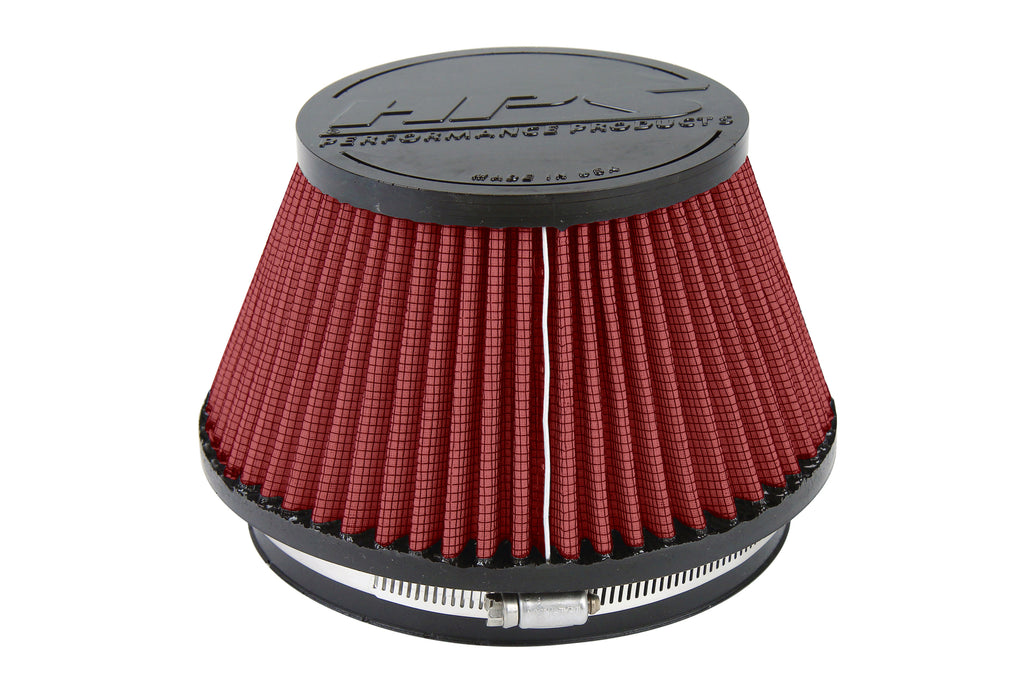 HPS Performance Air Filter 6" ID, 4" Element Length, 5" Overall Length (HPS-4302-RED)
