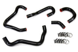 HPS Black Reinforced Silicone Heater Hose Kit for Honda 00-05 S2000 (57-1414-BLK)