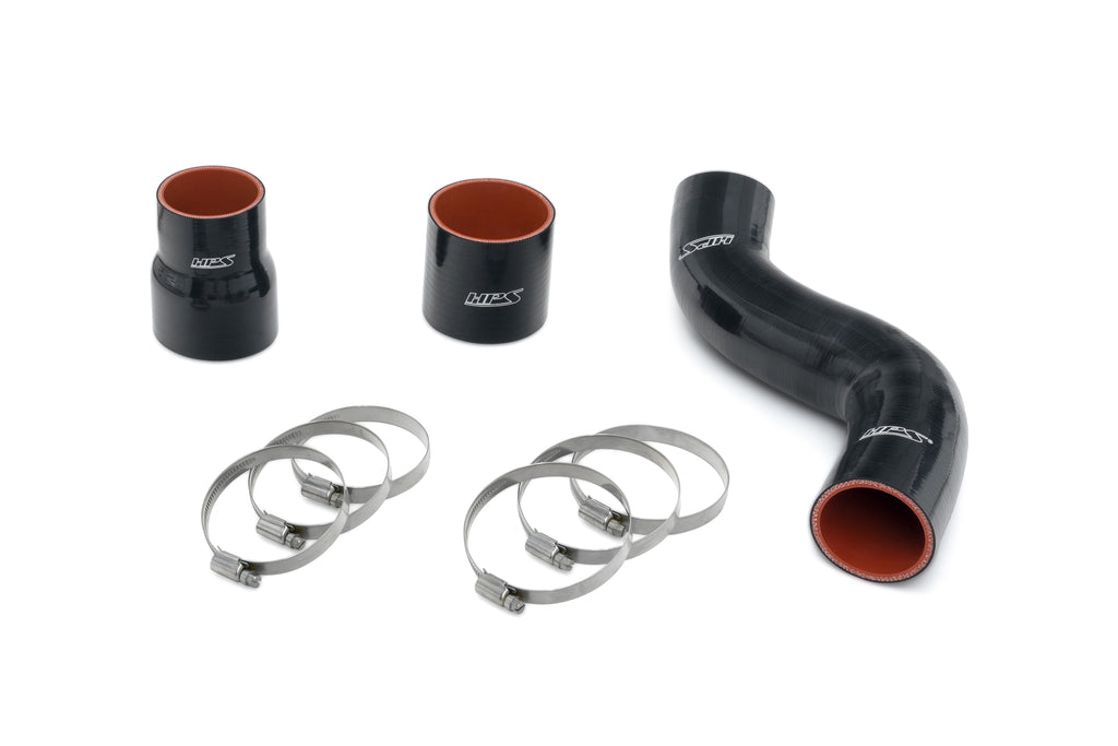 HPS Performance Hot and Cold Side Turbo Charge Pipe Kit Red (17-164R)