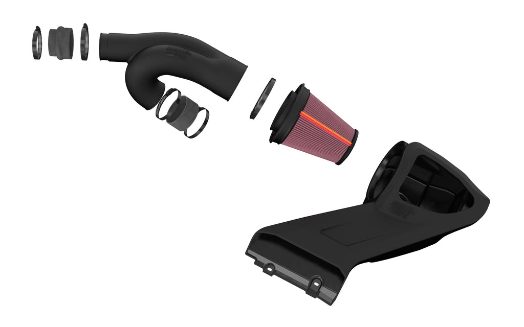 K&N 21-24 Ford F150 (3.5L V6) NextGen Cold Air Intake (50-2617)
