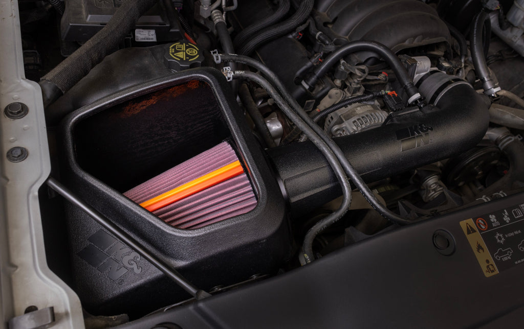 K&N 14-20 Chevy Silverado 1500 (5.3L/6.2L V8) NextGen Cold Air Intake (50-3082)