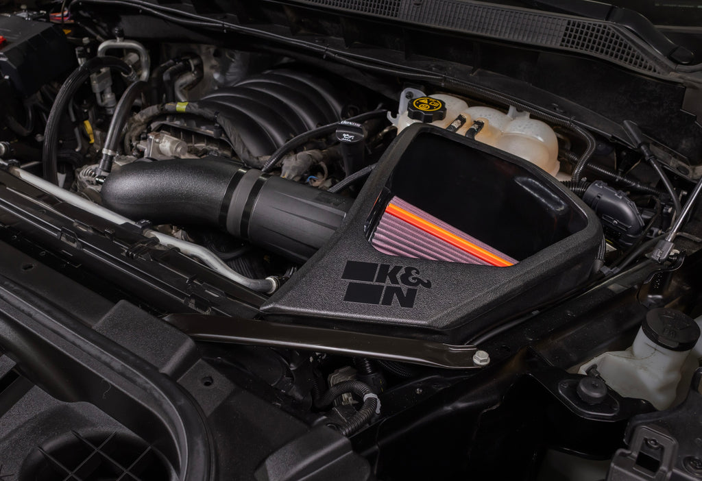K&N 19-24 Chevy Silverado (5.3L/6.2L V8) NextGen Cold Air Intake (50-3110)