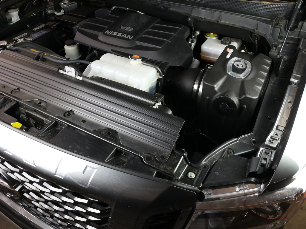 aFe Power Momentum HD Pro 10R Cold Air Intake System 17-19 Nissan Titan XD V8-5.6L (50-70034R)