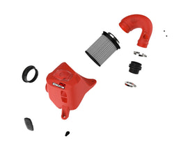 aFe Power 15-25 Toyota Hilux L4-2.4/2.8L (td) Momentum HD Cold Air Intake System Red w/ Pro DRY S Filter (50-70063DR)