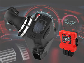 aFe Power 20-26 GM Trucks/SUV L6-3.0L (td) Power Pack Stage 3 - Momentum Intake & P2M Throttle Enhancer (50-70121TBP)