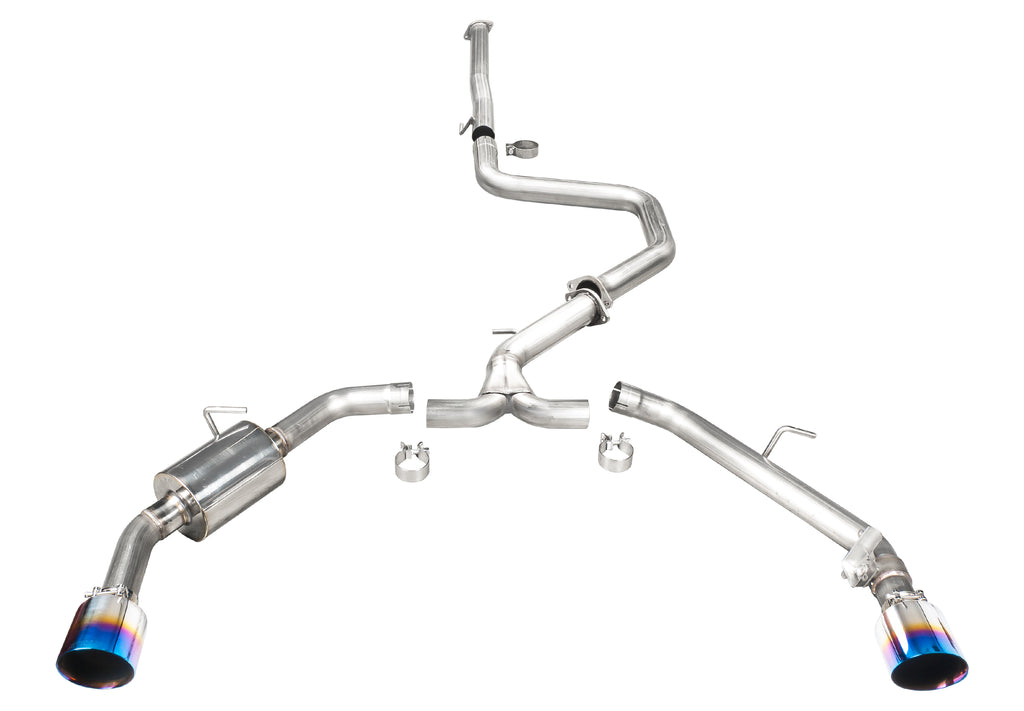 Hyundai Elantra N Cat Back Exhaust System Burnt Stainless Steel Tip For 22-23 Hyundai Elantra N Stillen