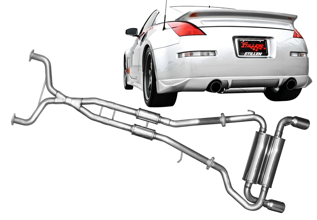 350Z Z33 Stainless Steel Exhaust Systems For 03-09 Nissan 350Z Z33 Stillen