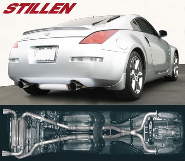 350Z Z33 Stainless Steel Exhaust Systems For 03-09 Nissan 350Z Z33 Stillen