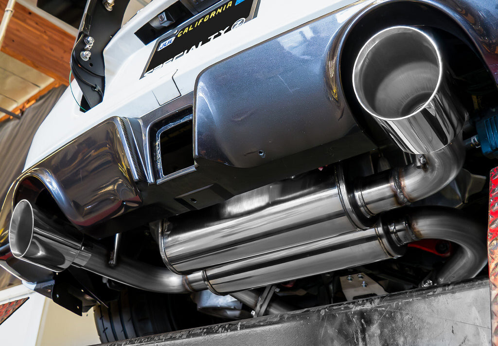 Stillen 2009-2020 Nissan 370Z Z34 STILLEN Cat Back Exhaust with Carbon Fiber Tips (504354)