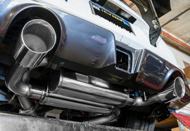 Stillen 09-20 Nissan 370Z Z34 Cat Back Exhaust with Burnt Tips (504356)
