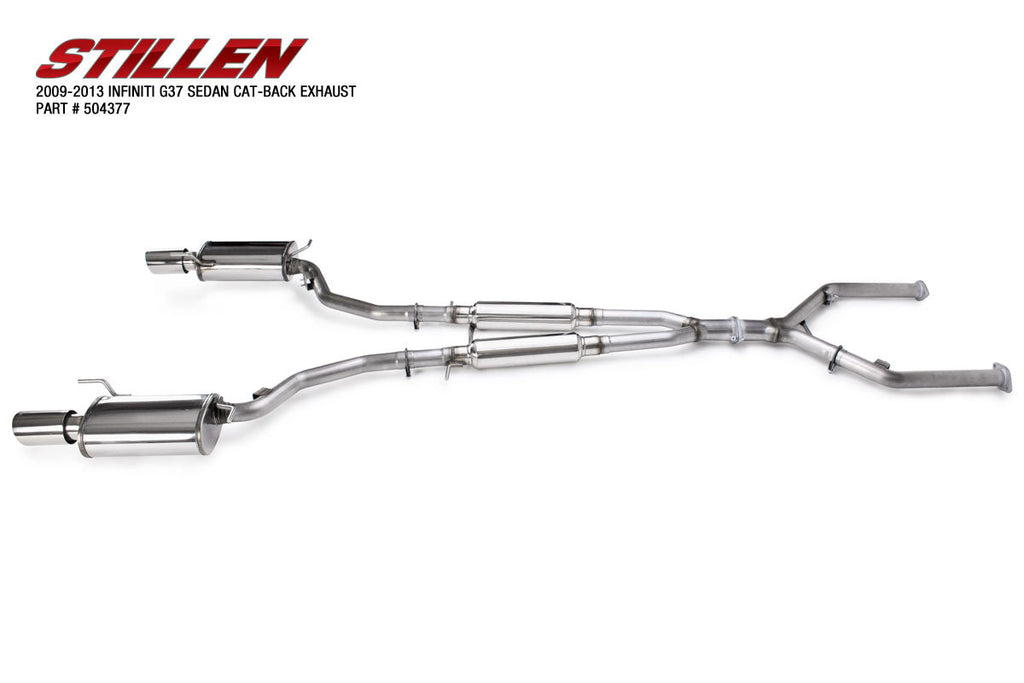 Infiniti G37/Q40 Stainless Steel Cat-Back Exhaust System For 09-13 Infiniti G37 Sedan, 2015 Q40 Stillen