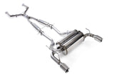 Stillen 08-13 Infiniti G37 Coupe / 14-15 Infiniti Q60 Stainless Cat-Back Exhaust System - 504402