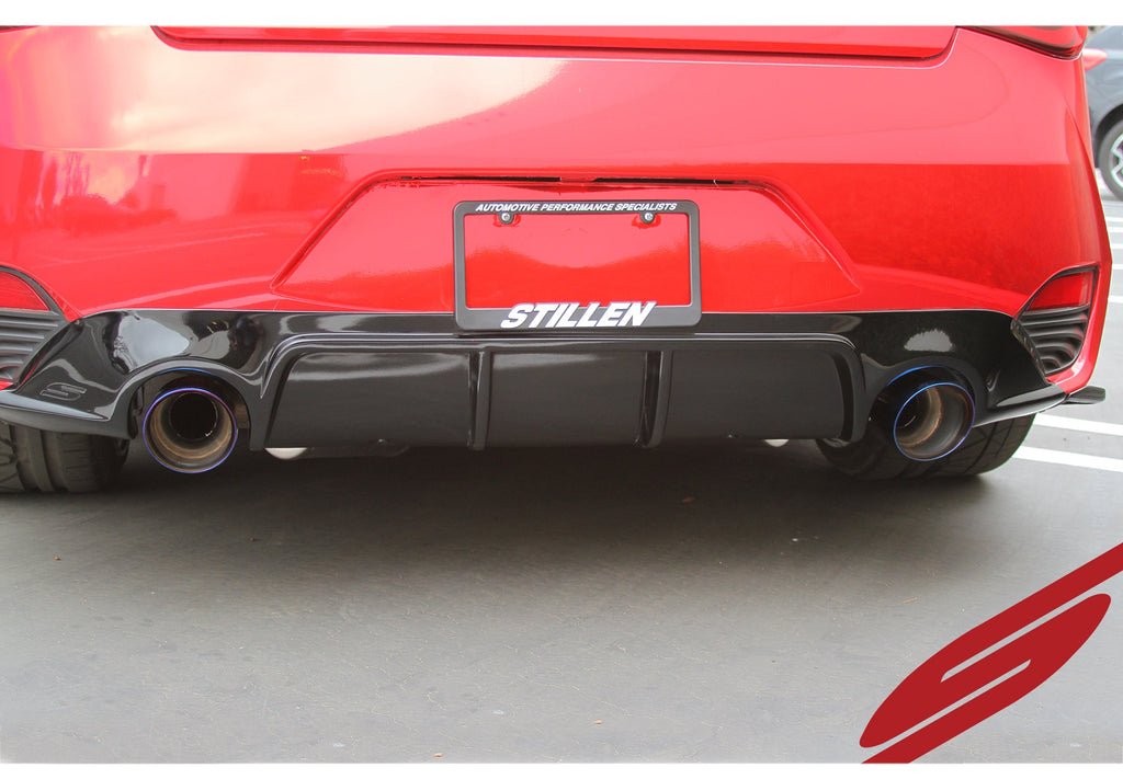 Infiniti Q60 3.0t Cat-Back Exhaust System Burnt Tips for 17-21 Infiniti Q60 3.0t Stillen