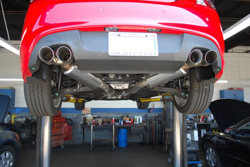 Hyundai Genesis Coupe BK38 Cat-Back Exhaust System For 10-16 Hyundai Genesis Coupe Stillen