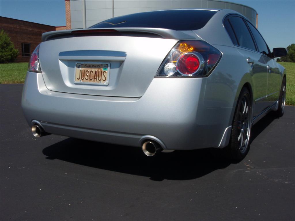 Nissan Altima Sedan Stainless Steel Cat-Back Exhaust System For 07-12 Nissan Altima 2.5L Sedan Stillen