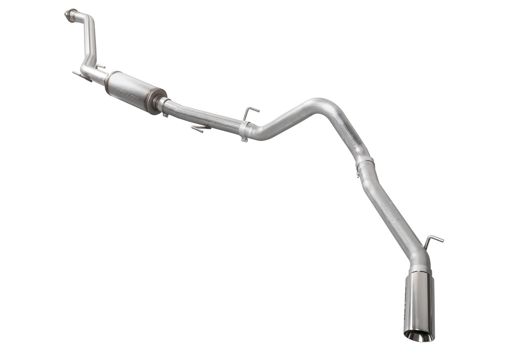 Stillen 2024+ Toyota Tacoma Cat Back Side Exit Exhaust System Polished Tip (509240)