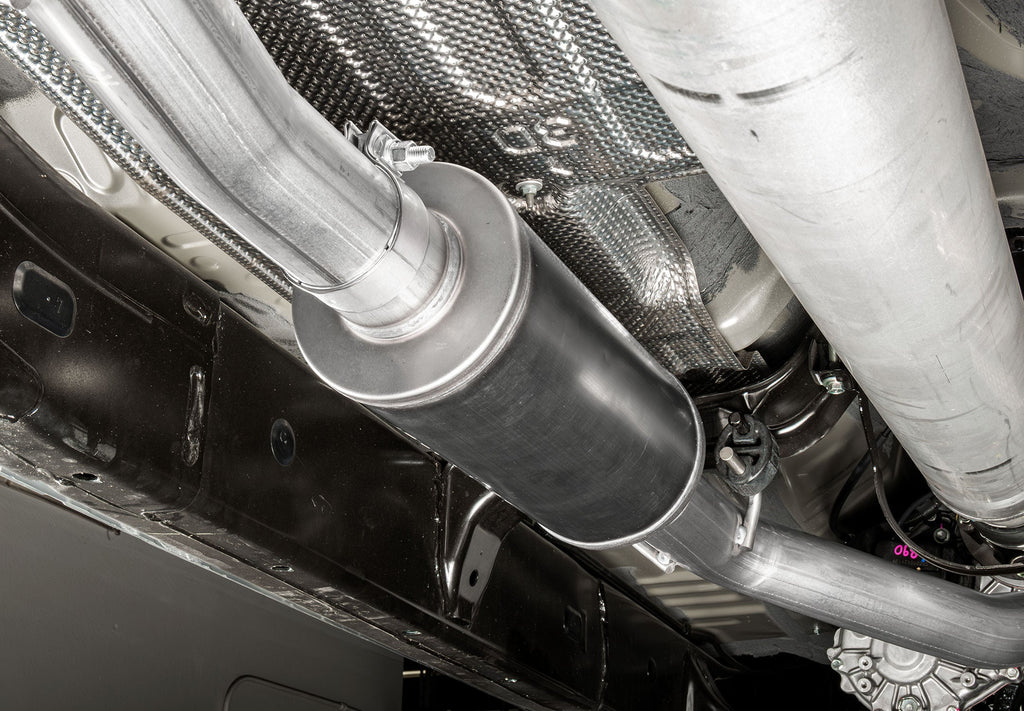 Stillen 2024+ Toyota Tacoma Cat Back Side Exit Exhaust System Polished Tip (509240)