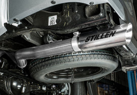 Stillen 2024+ Toyota Tacoma Cat Back Rear Exit Exhaust System Polished Tip (509243)
