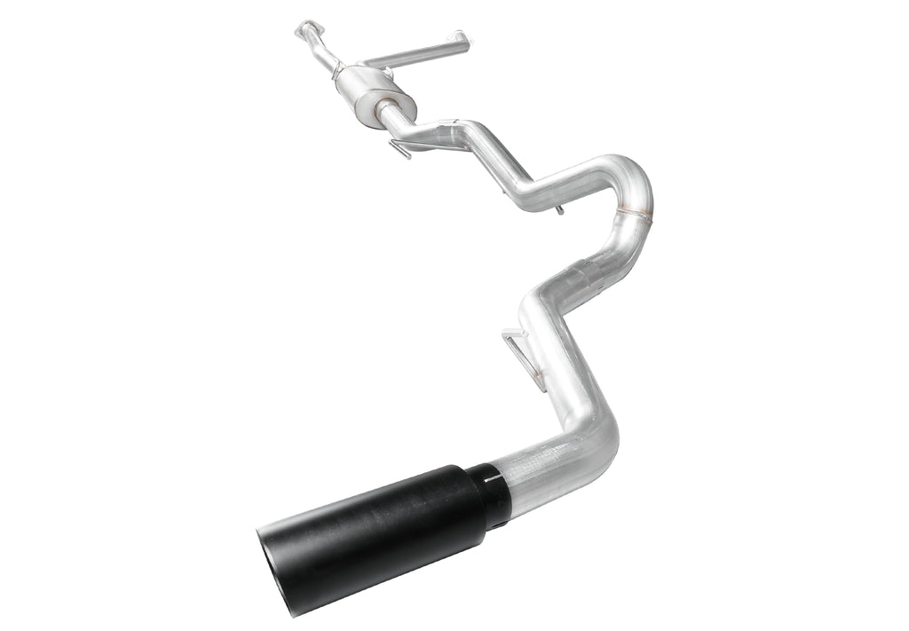 Tundra Cat Back Exhaust System Black Stainless Steel Tip For 22-24 Toyota Tundra Stillen