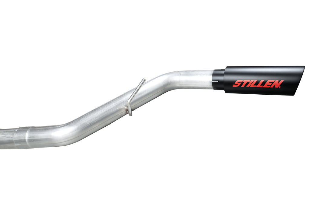 Tundra Cat Back Exhaust System Black Stainless Steel Tip For 22-24 Toyota Tundra Stillen