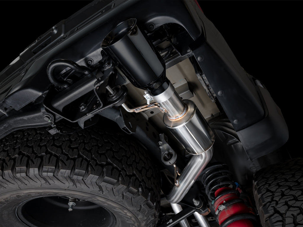 AWE Tuning Gen 3 Raptor R SwitchPath Exhaust - Diamond Black Tips (3025-33852)