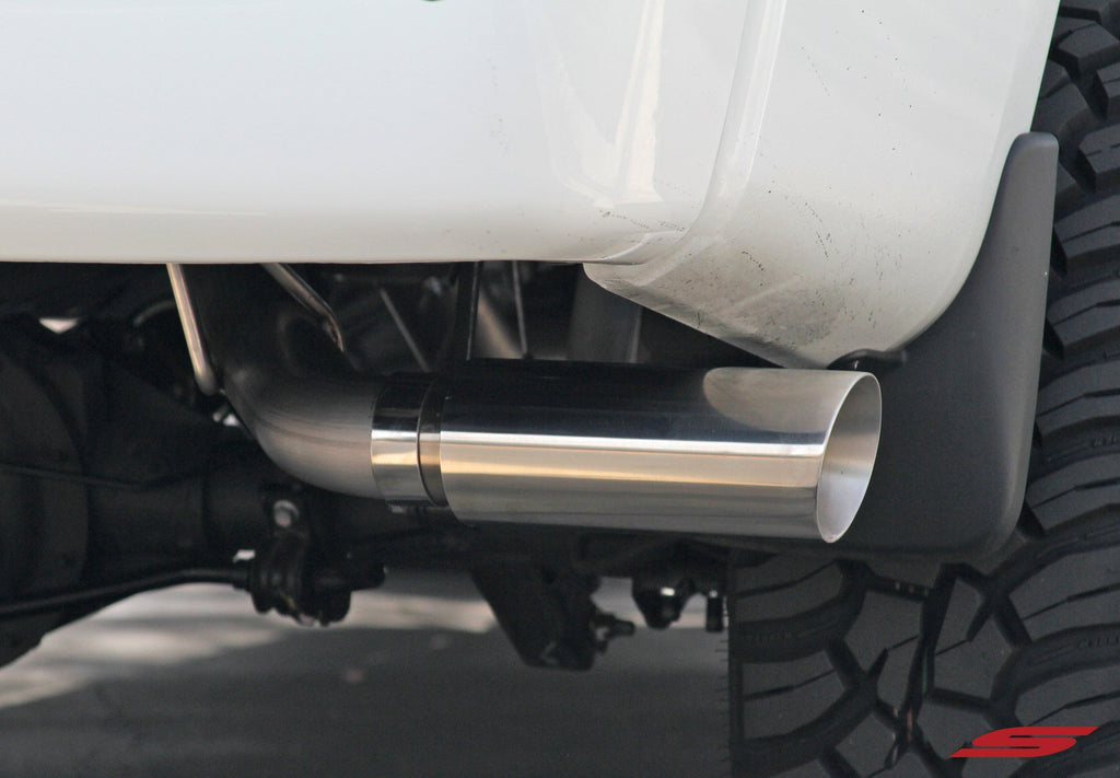 Nissan Titan Cat Back Exhaust 5.6L Non-XD 2WD/4WD Polished Tip For 16-21 Nissan Titan Non-XD 2WD/4WD Stillen